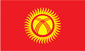 Drapeau du Kirghizistan