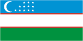 Drapeau de l'Ouzbékistan